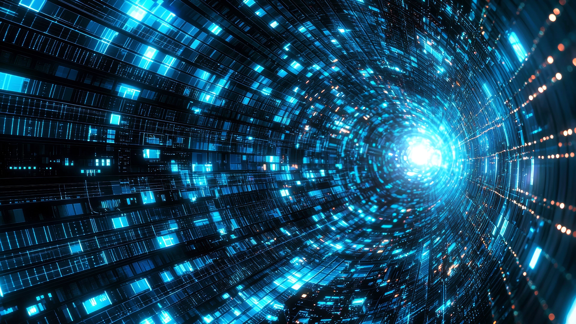 Team working on tech